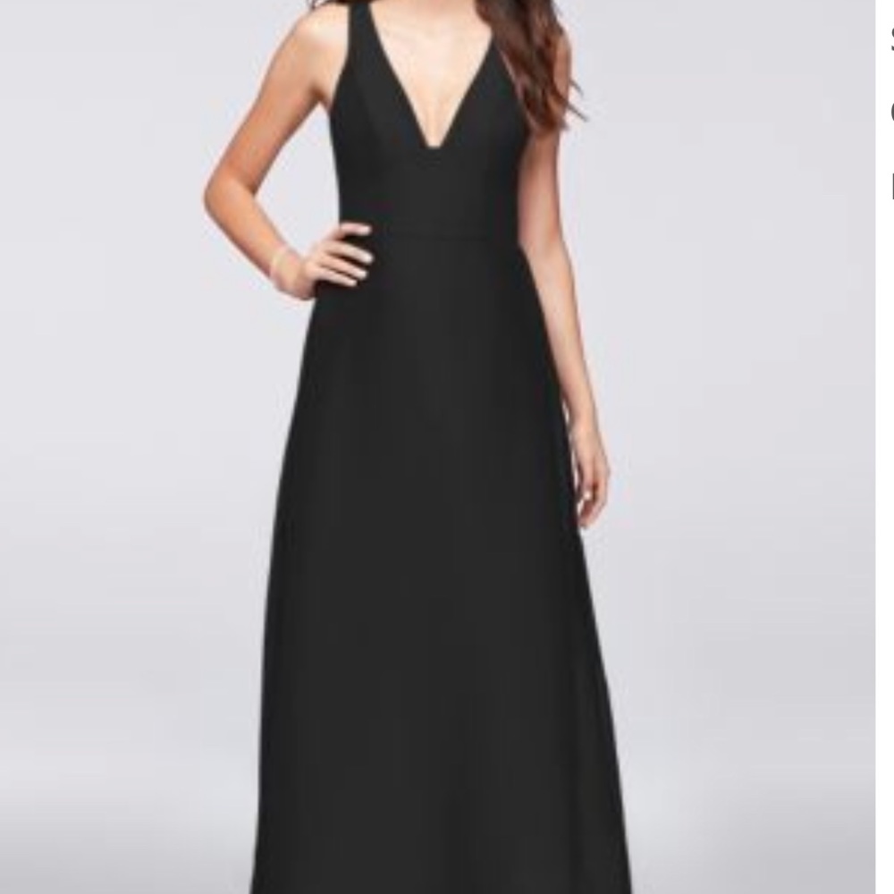 David’s bridal ball gown, BLACK